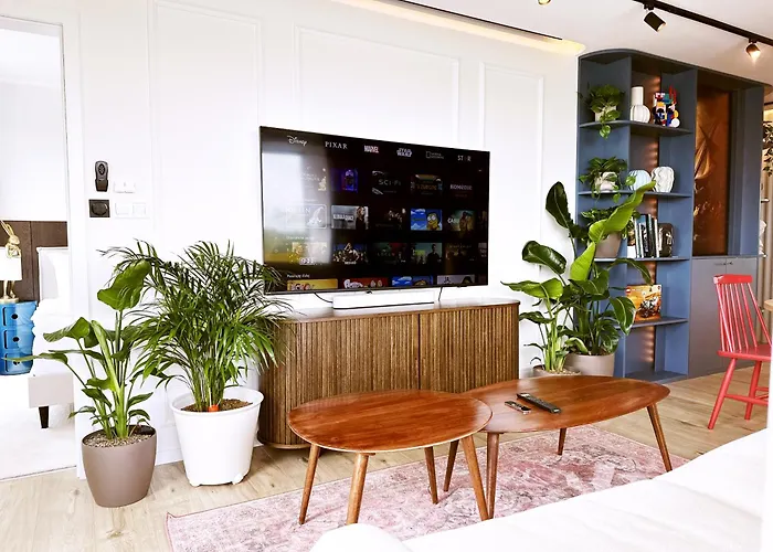 Apartamento Ambient Lounge With Sundeck And Free Parking